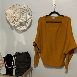 Cyrus Mustard Yellow Sweater size medium